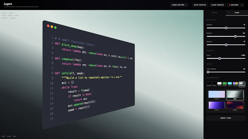 Layers screenshot 3