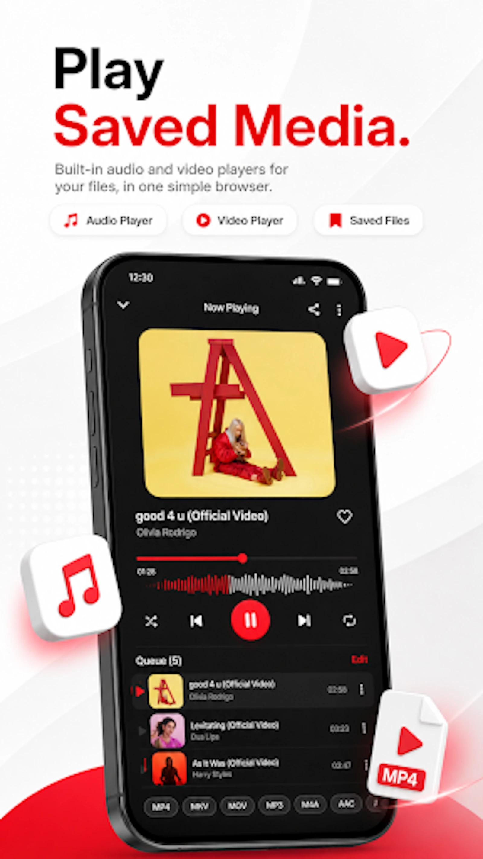 A Private Browser, Downloader& music hub screenshot 7