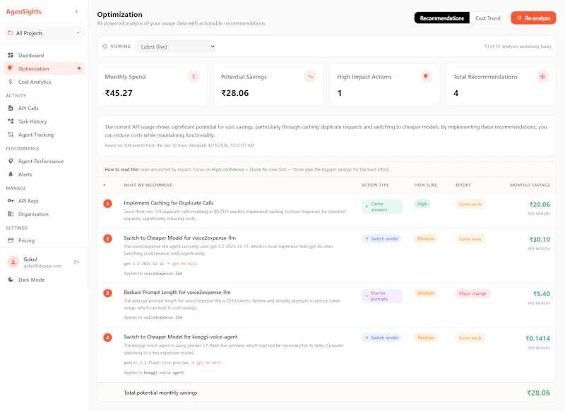 AgenSights screenshot 3