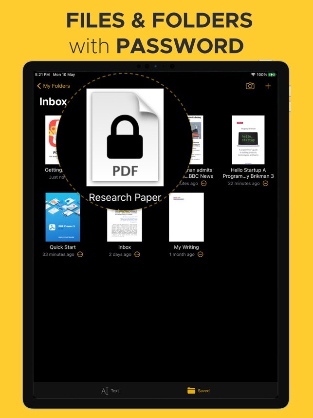 Live Text Scanner - PDF Writer (iOS App) gallery image