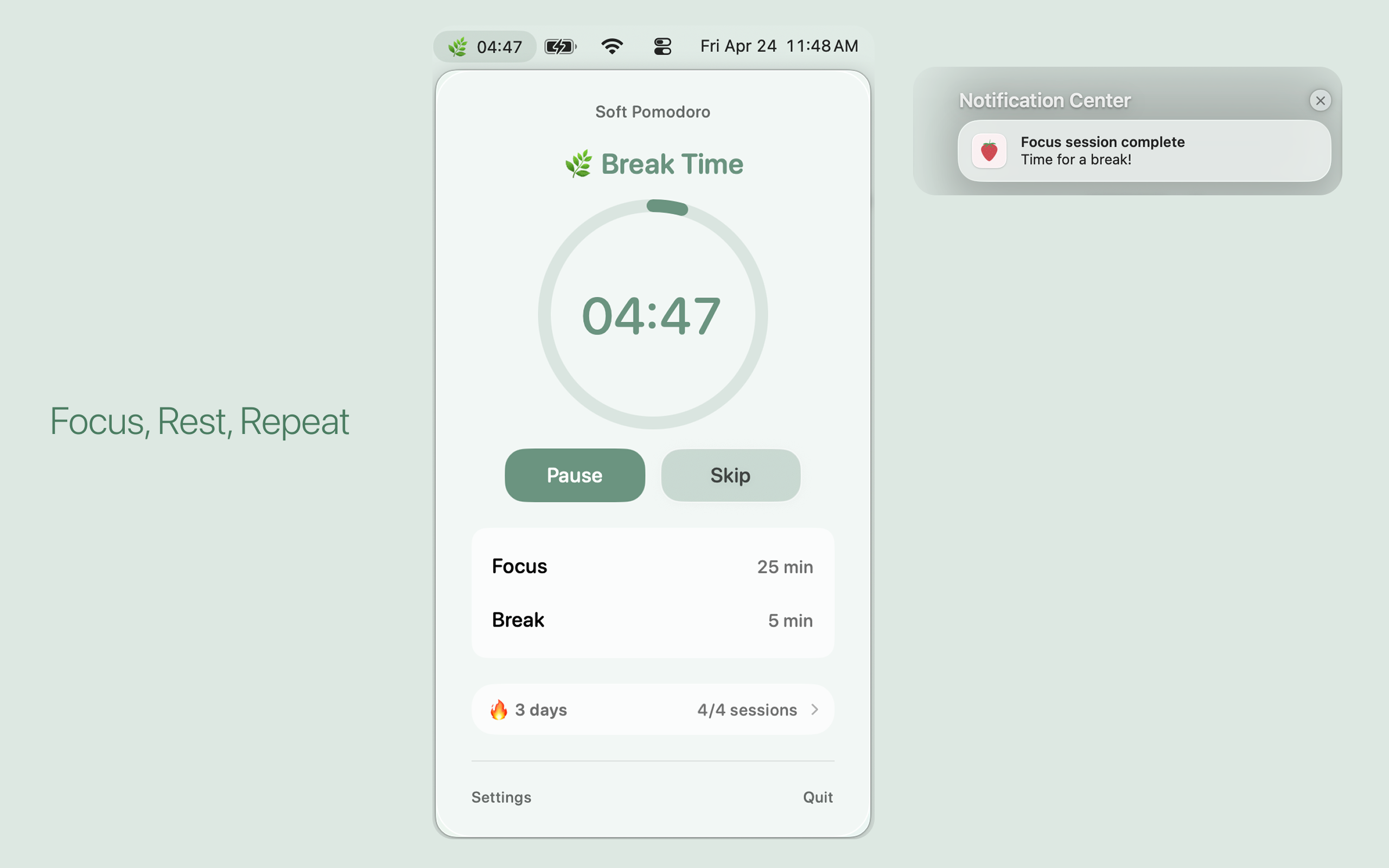 Soft Pomodoro gallery image