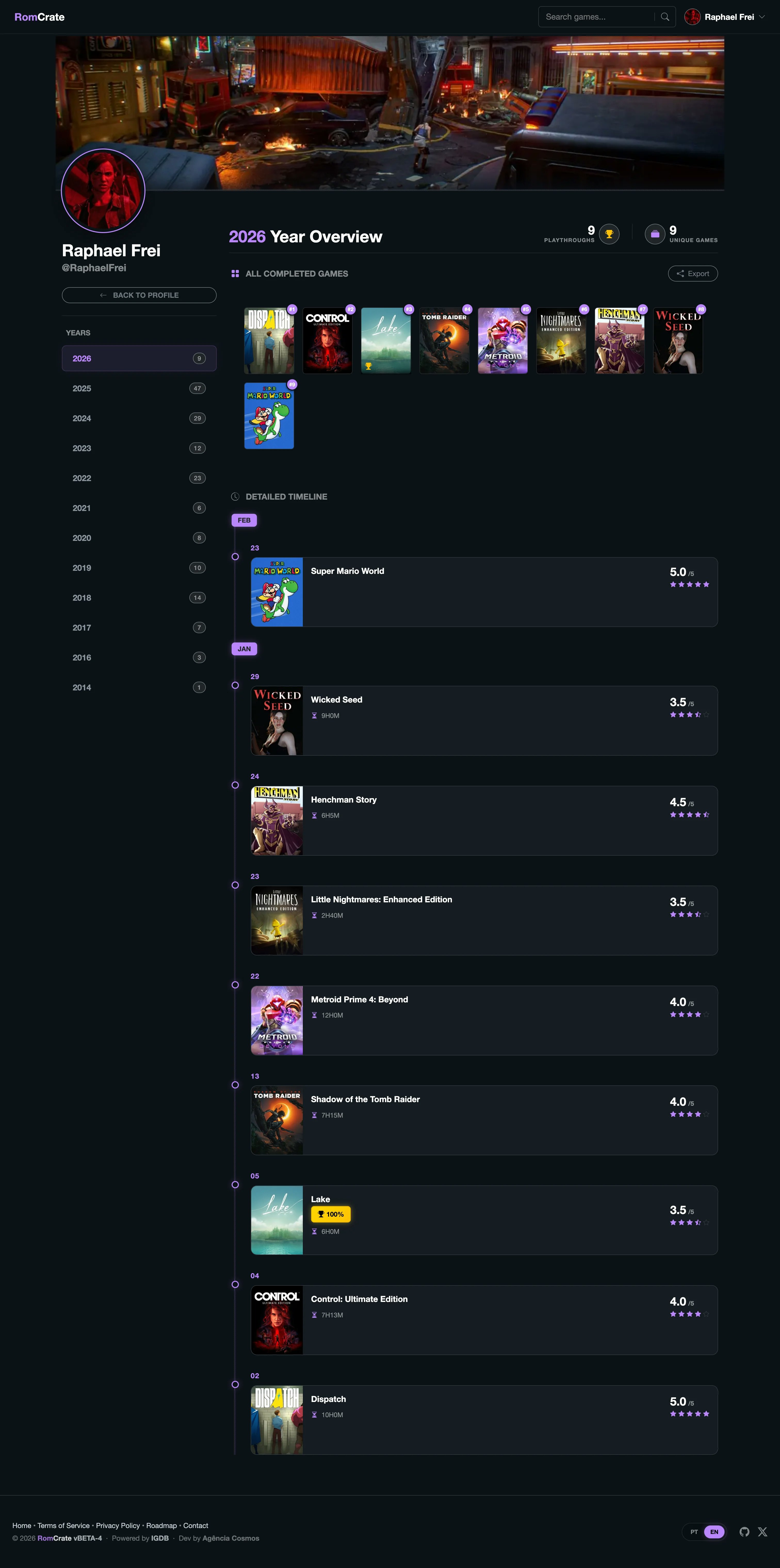 RomCrate - Screenshot 4 showing product features and functionality