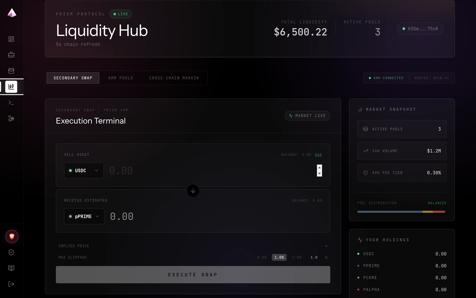 Prism protocol screenshot 6