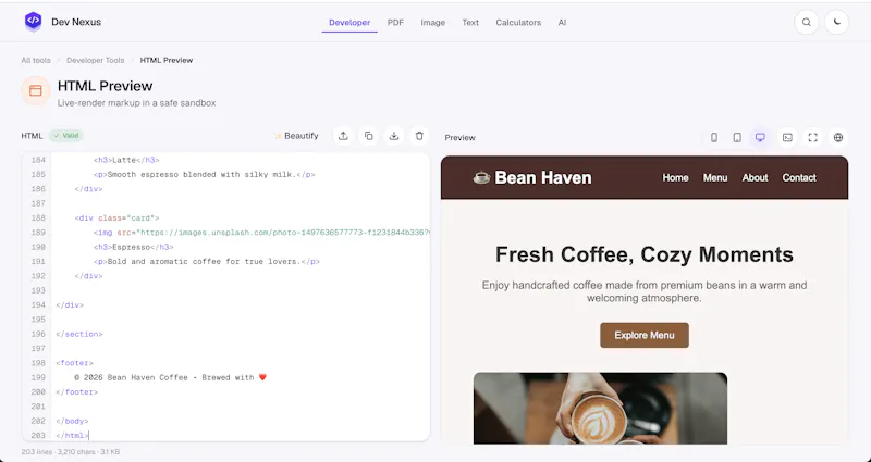 Dev Nexus screenshot 5