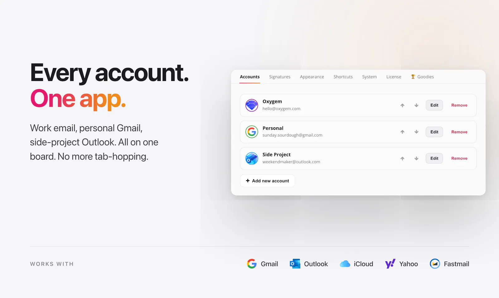 Kanmail screenshot 5