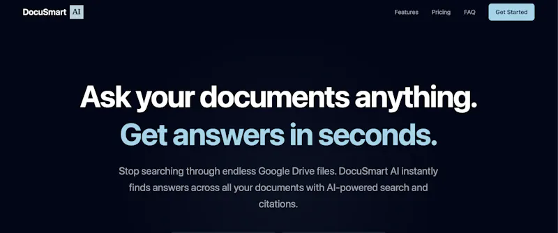 DocuSmart AI  screenshot 2