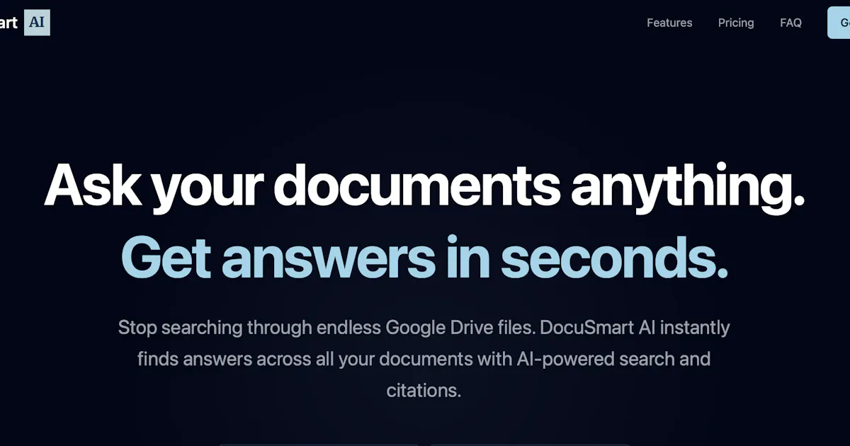 DocuSmart AI