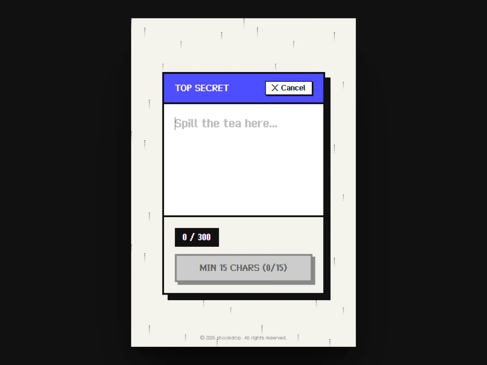 shookdrop screenshot 2