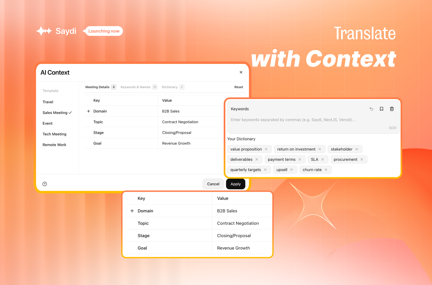 Saydi - Screenshot 4 showing product features and functionality