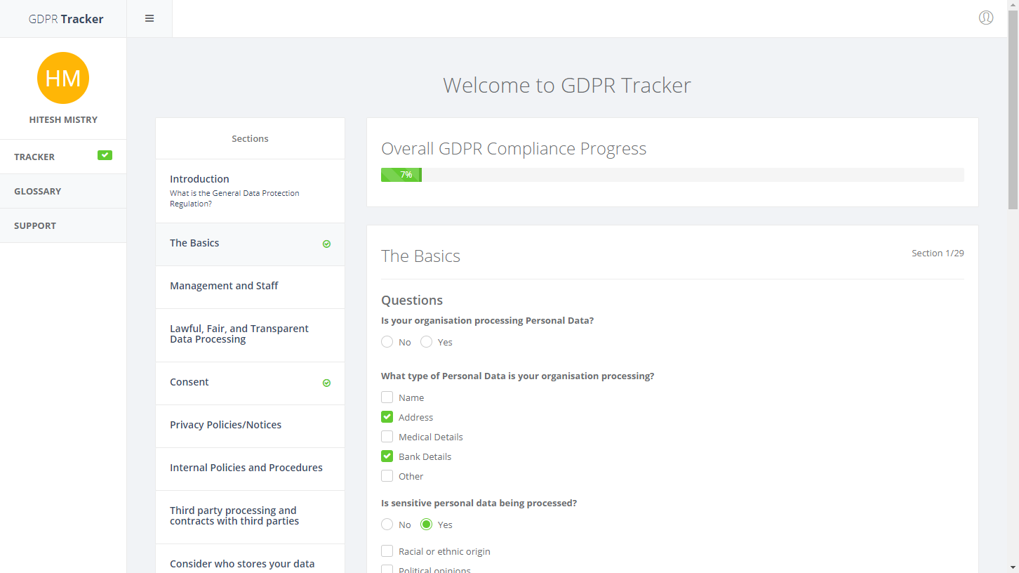 GDPR Tracker gallery image