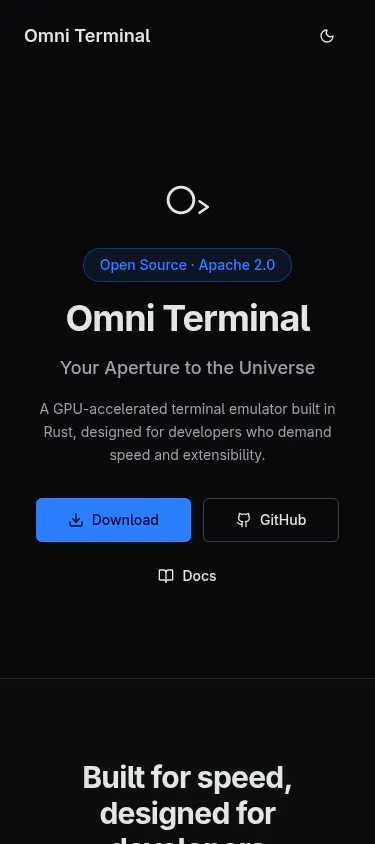 Omni Terminal gallery image