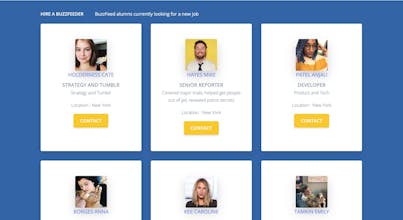 Hire a BuzzFeeder gallery image