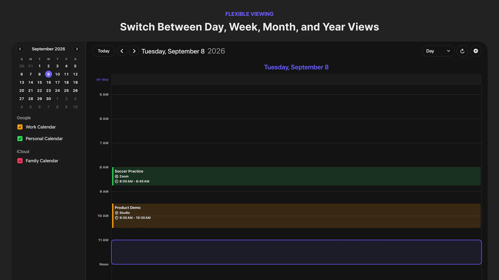 TV - Family Calendar screenshot 3