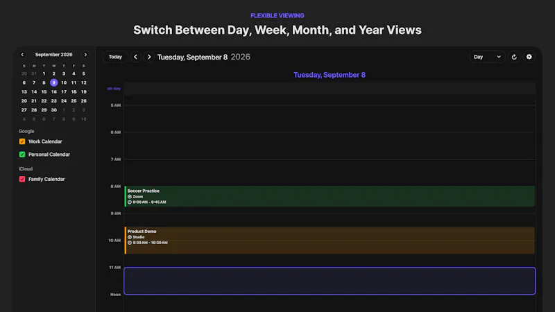 TV - Family Calendar screenshot 3