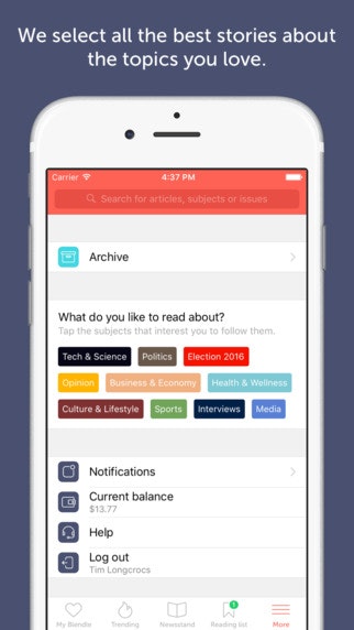 Blendle for iOS gallery image