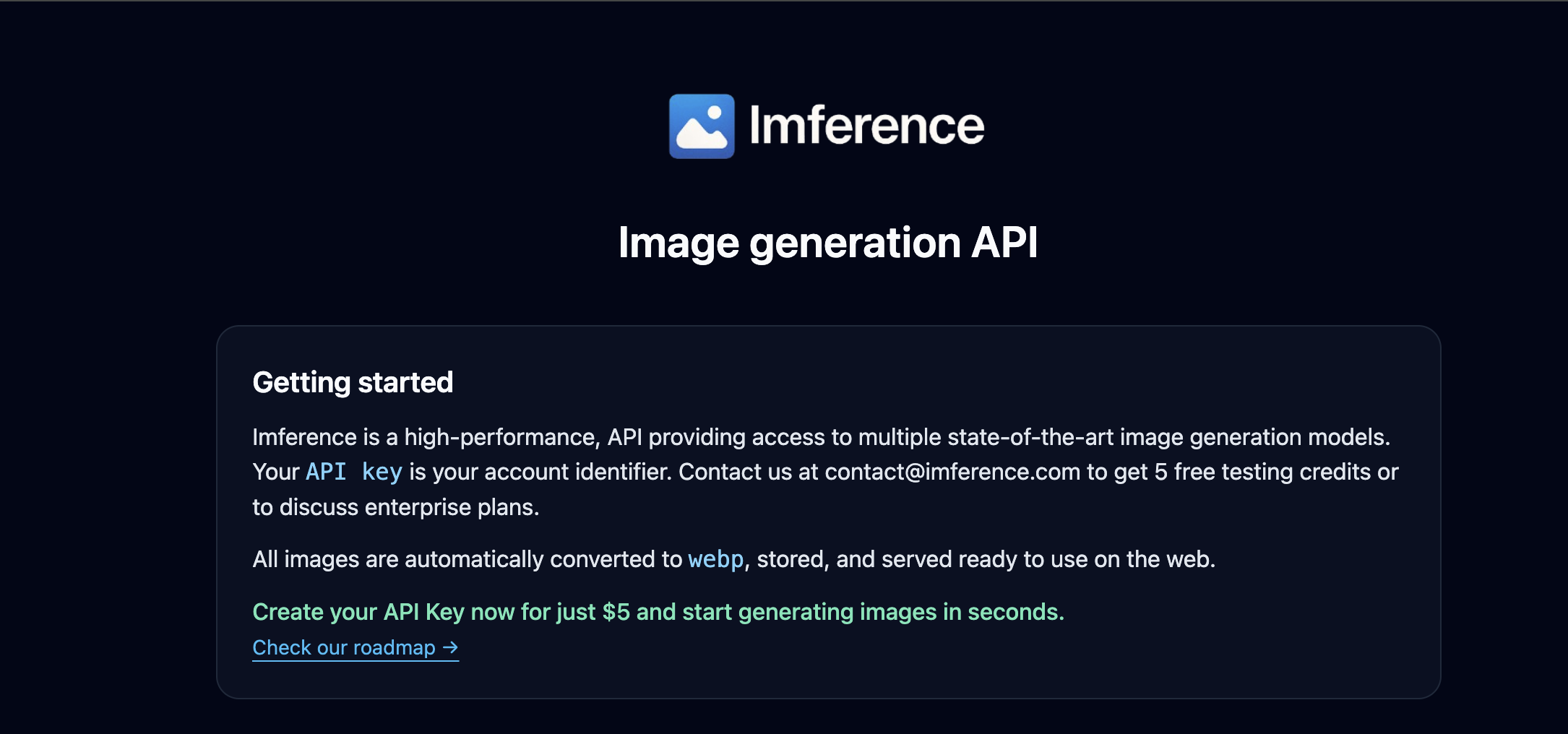 Imference gallery image