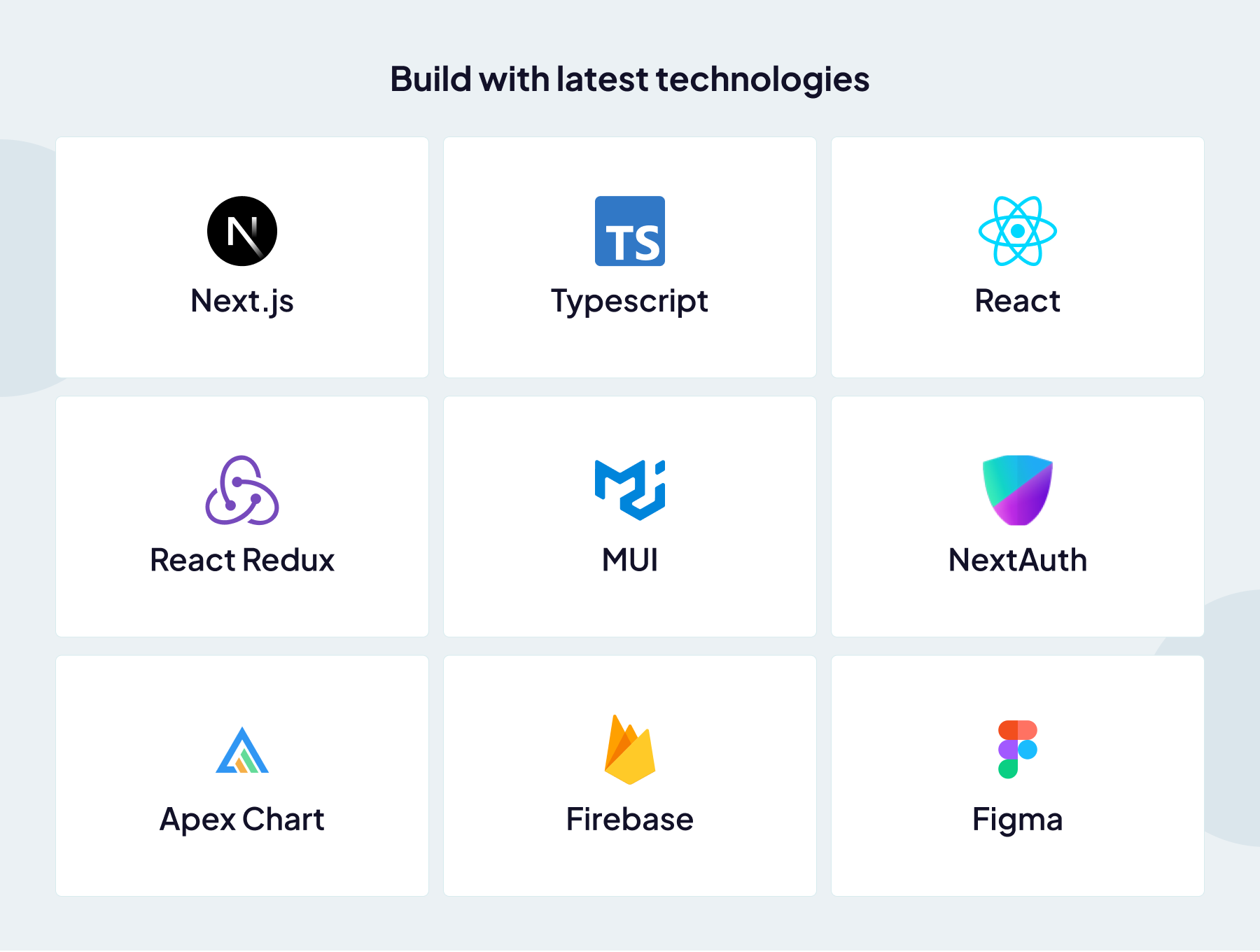 Modelos de painel e temas do próximo.JS media 11