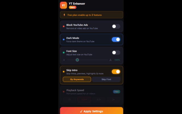 YT Enhancer - PREMIUM YouTube Extension gallery image