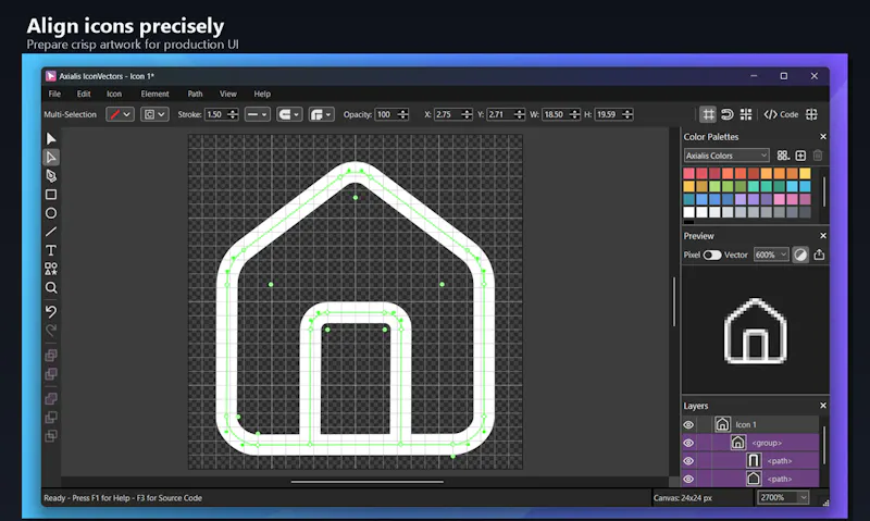 IconVectors 1.70 screenshot 3