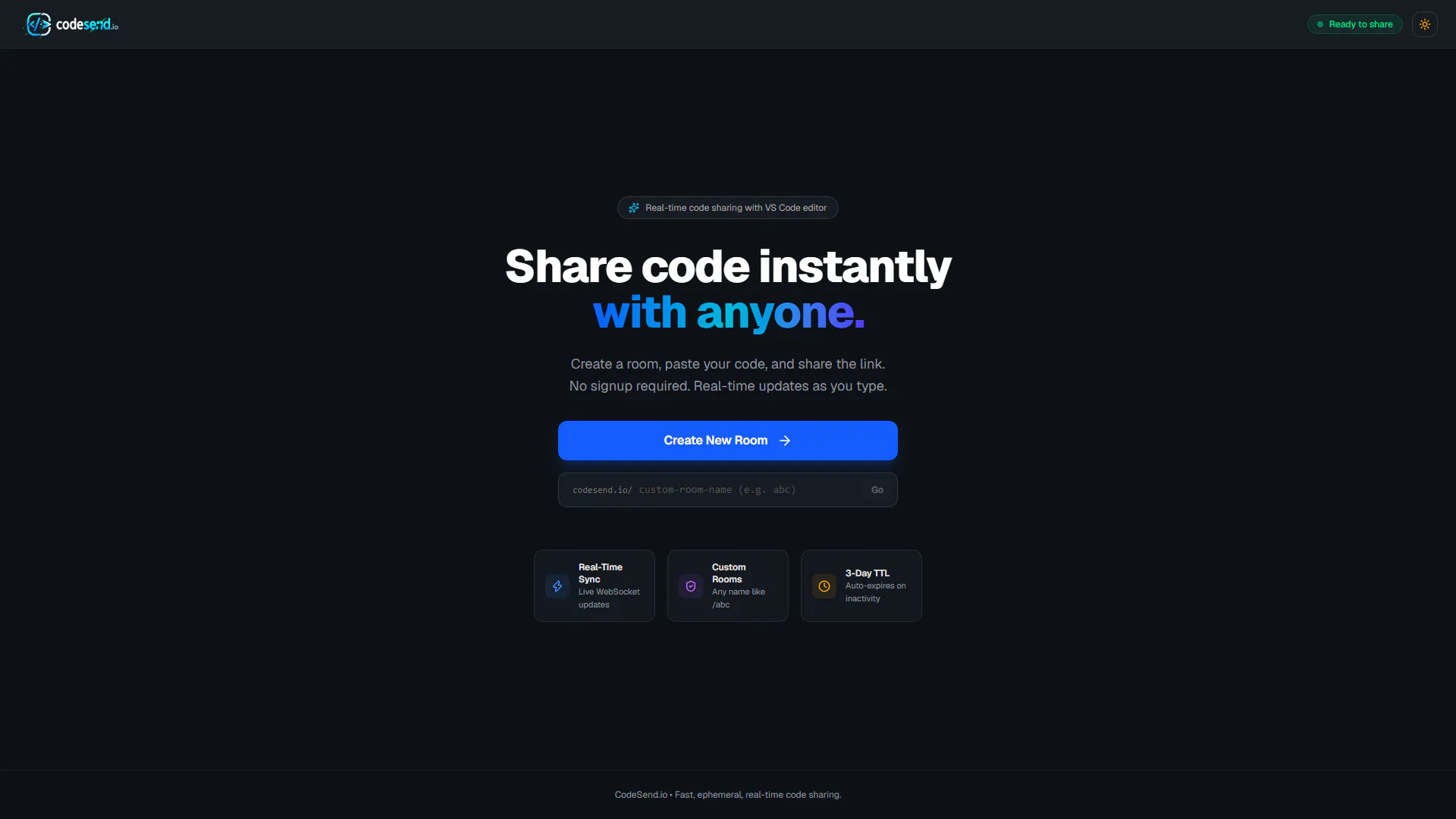 CodeSend — Real gallery image