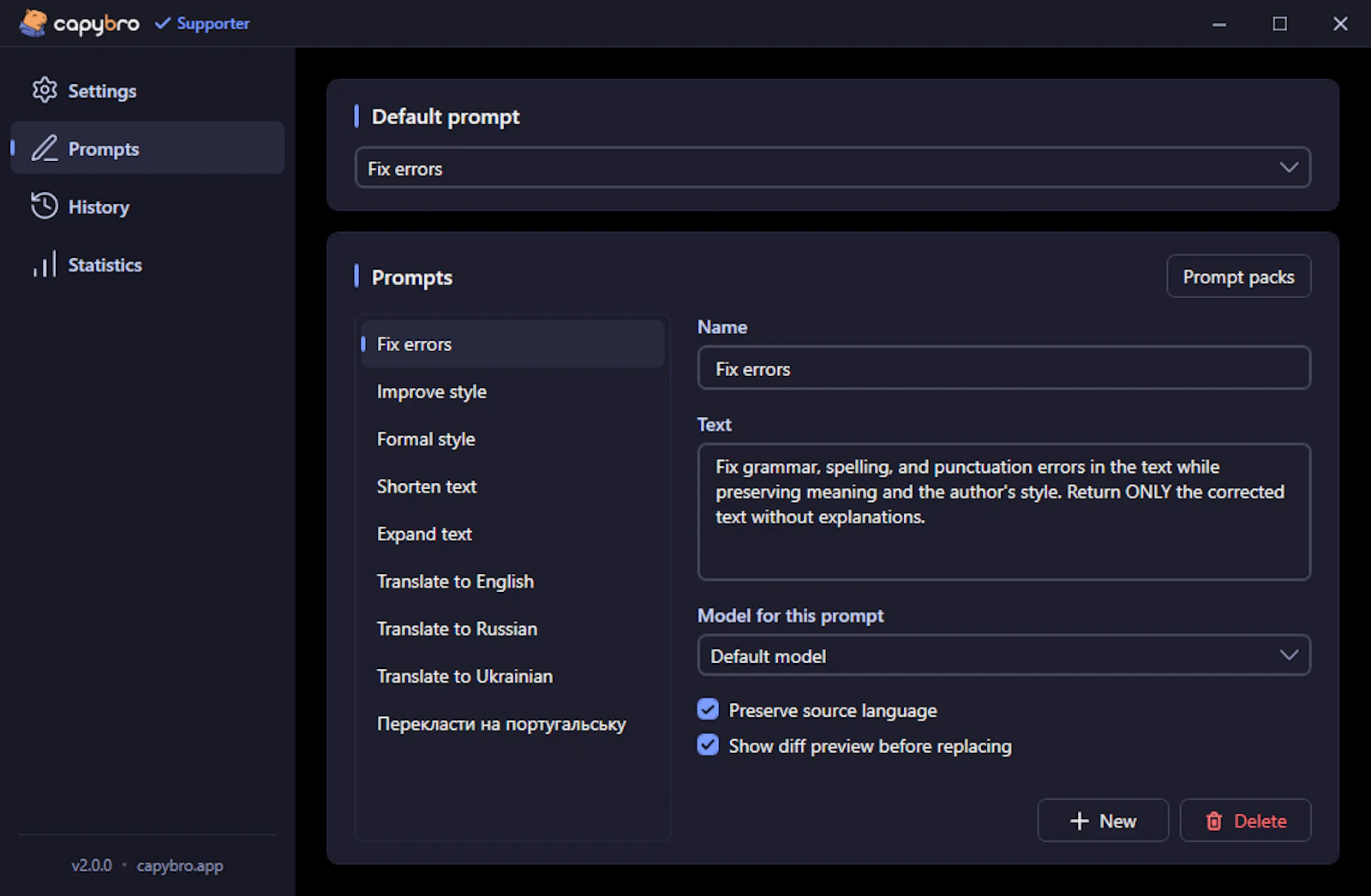 CapyBro screenshot 3