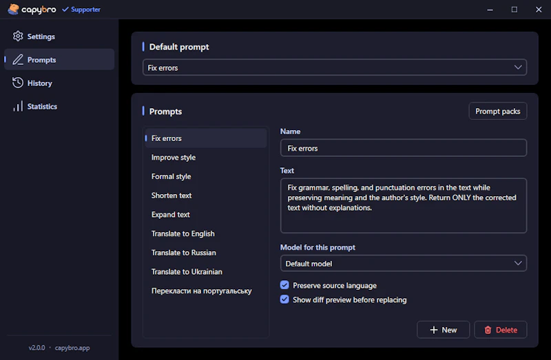 CapyBro screenshot 3