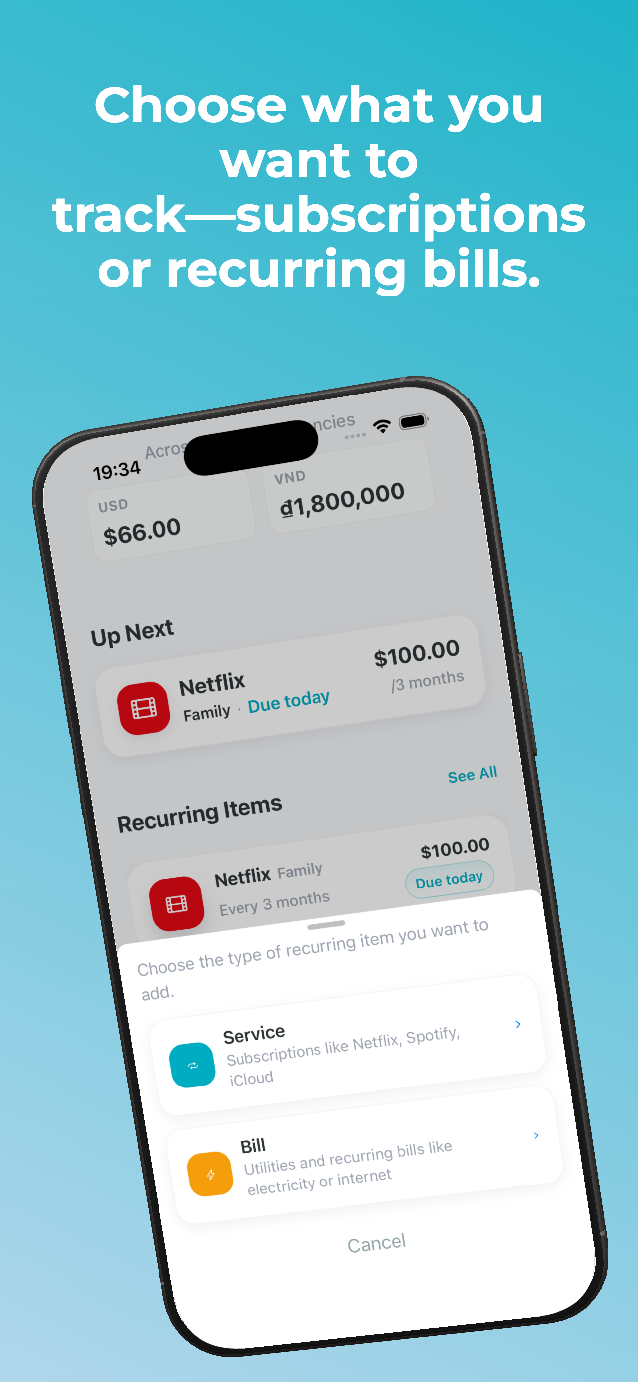 SpendBuddy: Renewal & Bills media 4