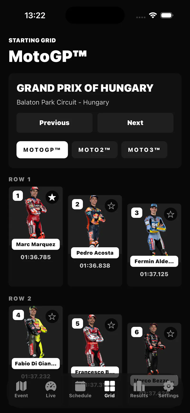 MotoTiming screenshot 5
