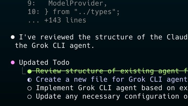 Grok Cli (неофициальный) media 2