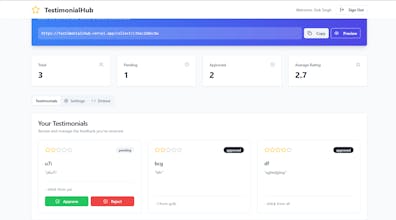 testimonialshub gallery image