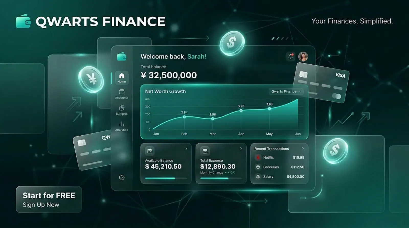 Qwarts Finance screenshot 1