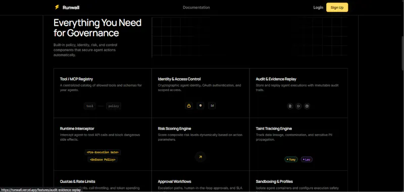 Runwall screenshot 2