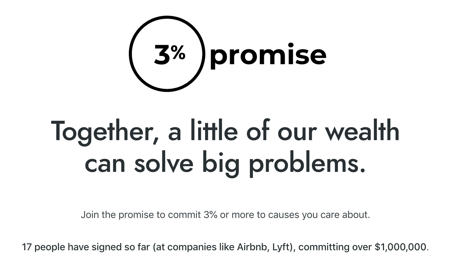 3% Promise gallery image