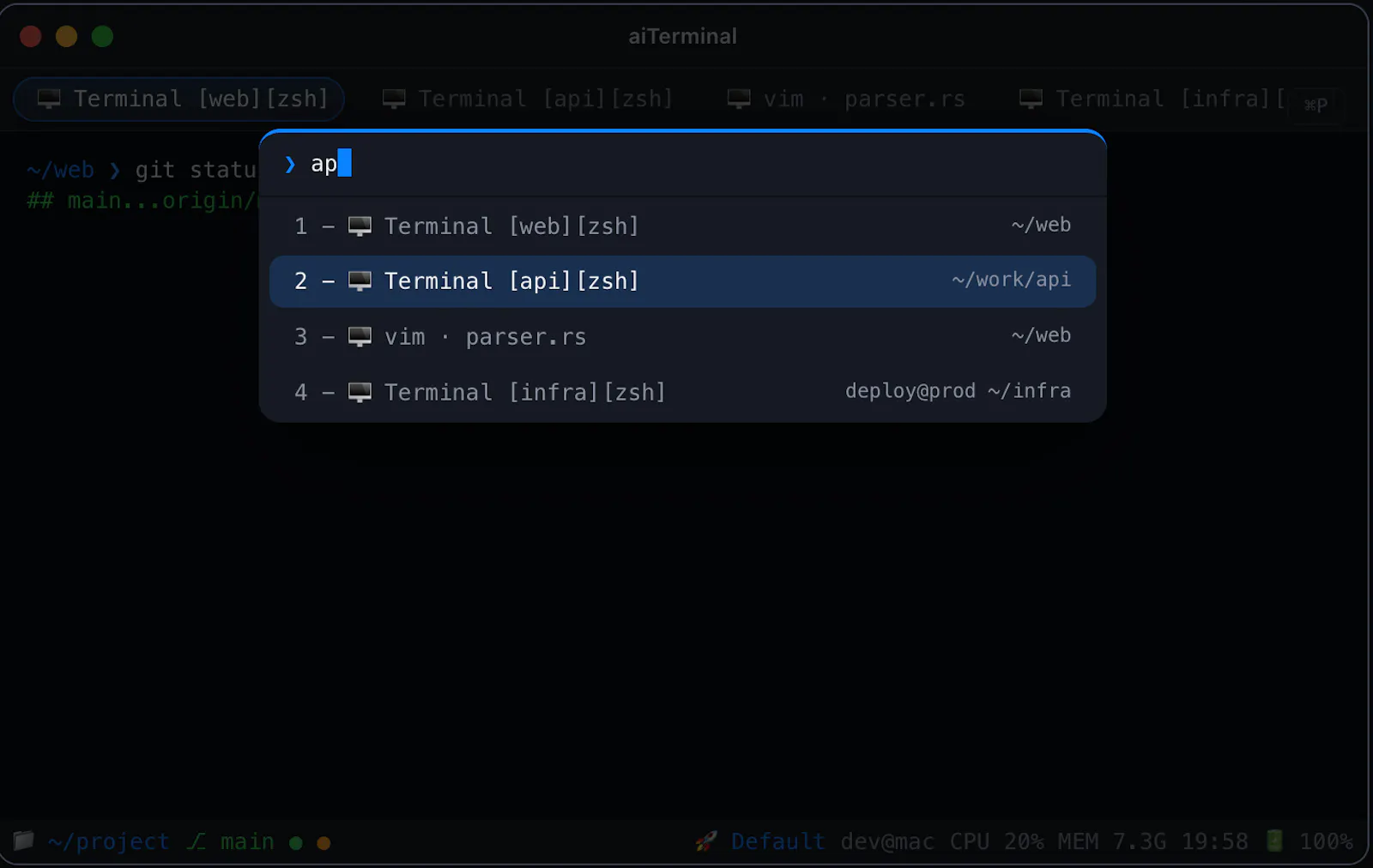 aiTerminal screenshot 7
