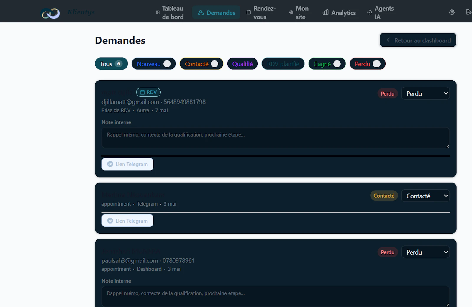 Klientys screenshot 4