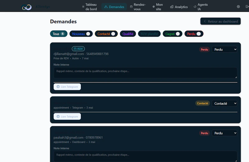 Klientys screenshot 4