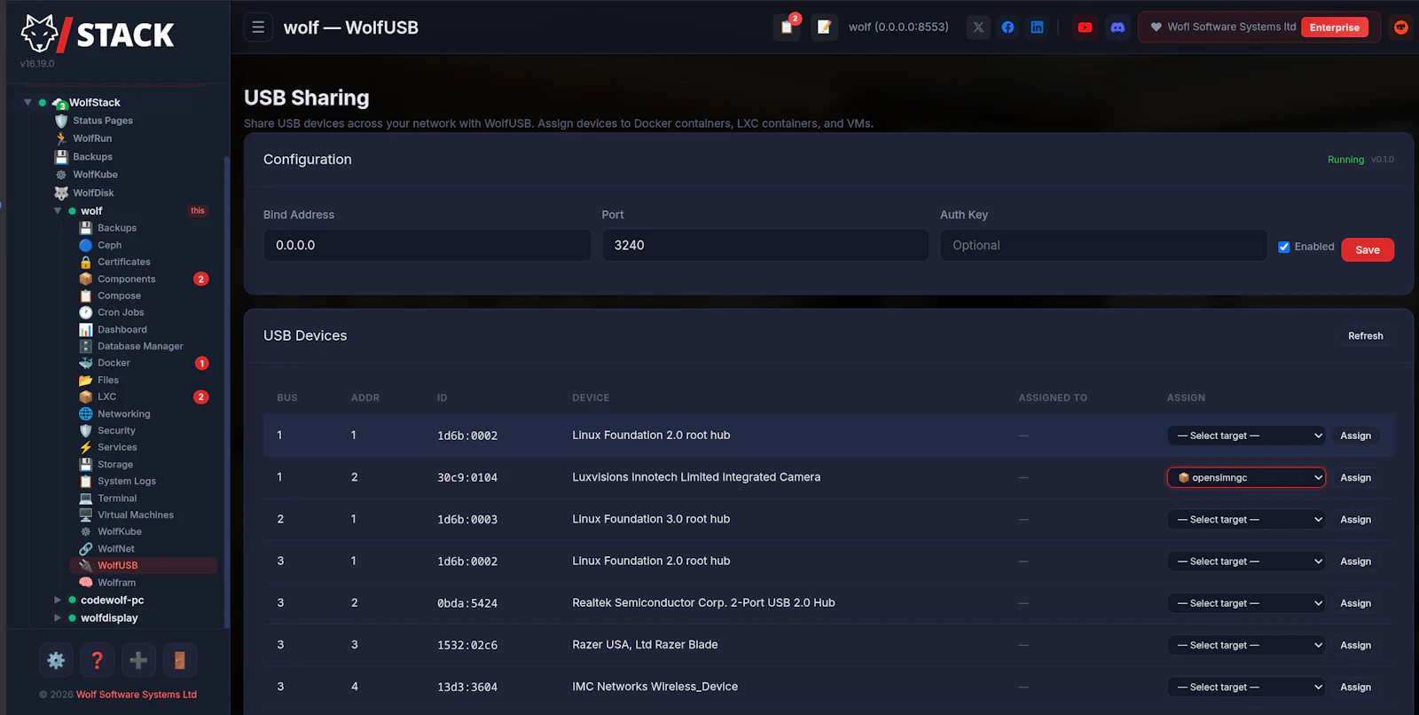WolfStack screenshot 10