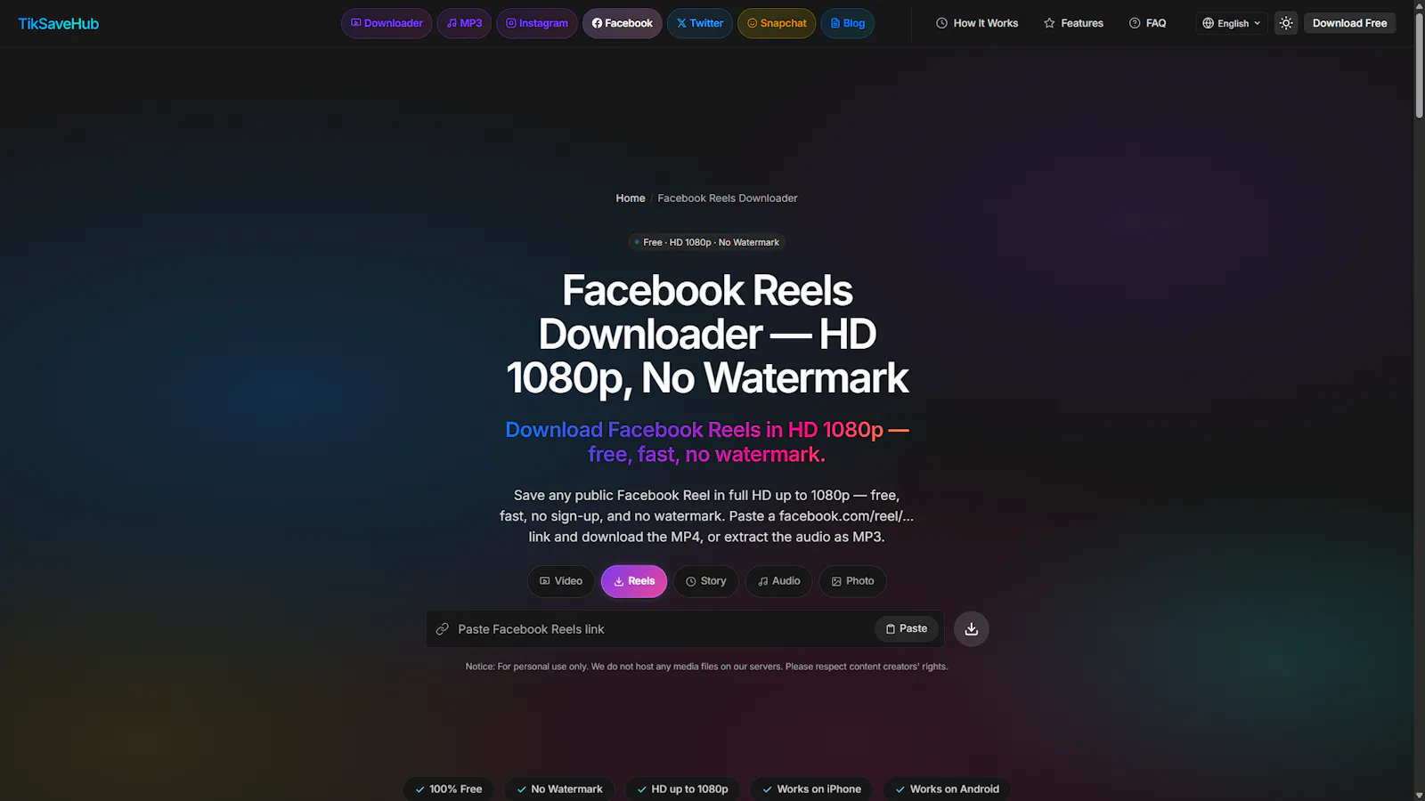 TikSaveHub.com screenshot 7