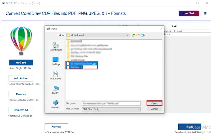 DRS Softech CDR Converter Tool gallery image