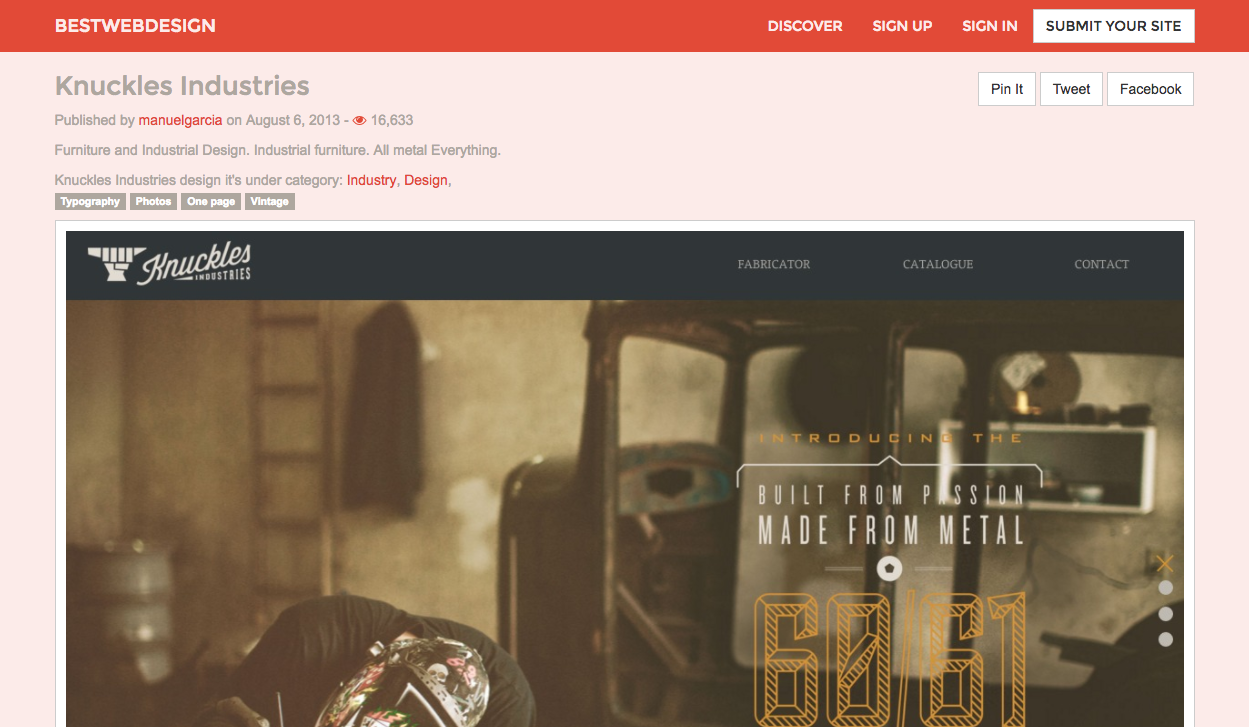 Best Web Design Inspiration gallery image