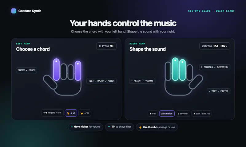 Gesture Synth screenshot 2