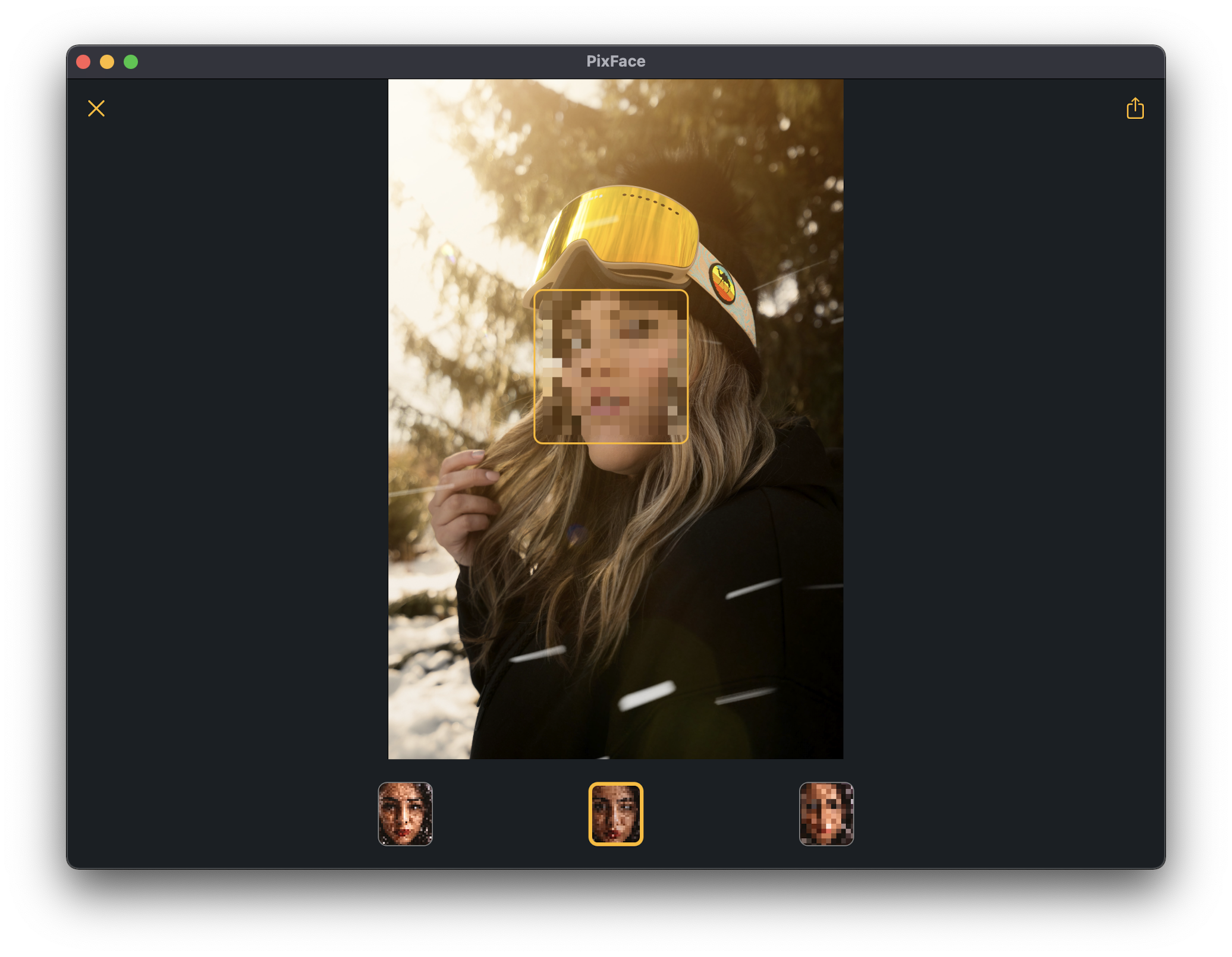 PixFace - hide faces in photos gallery image