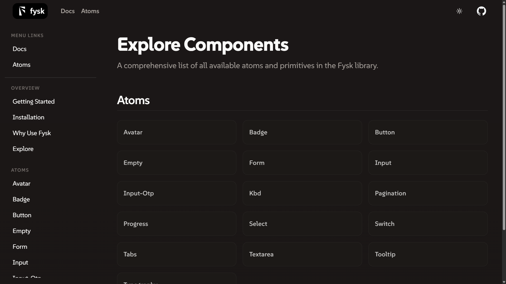 Fysk - Smart UI Library gallery image