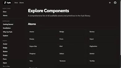 Fysk - Smart UI Library gallery image