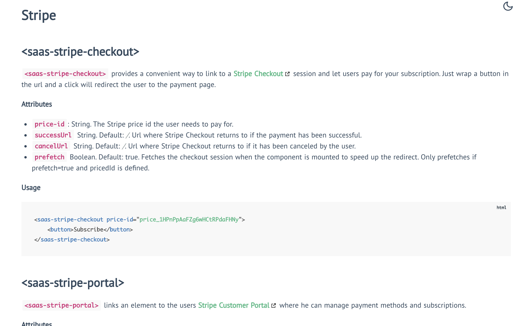 SaaStarter Nuxt gallery image