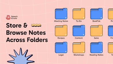 Speech to Note Mobile App gallery image
