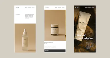 SOJA Luxury eCommerce Framer Template gallery image