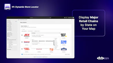 Shopify Dynamic Store Locator gallery image