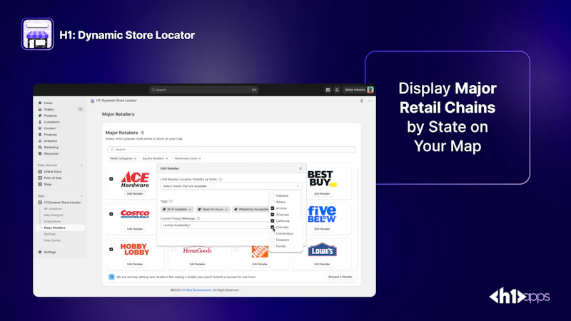 Shopify Dynamic Store Locator screenshot 4