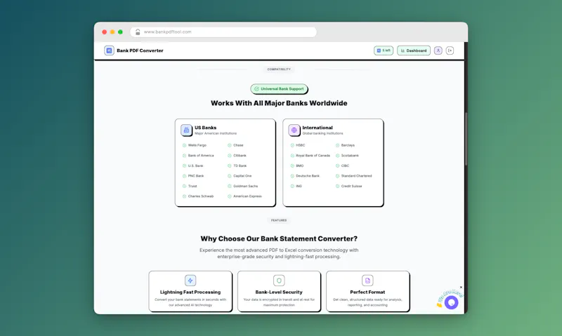 Bank PDF Converter screenshot 4